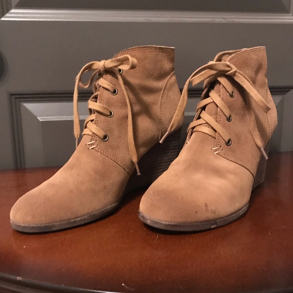 Lucky Brand Wedge Booties